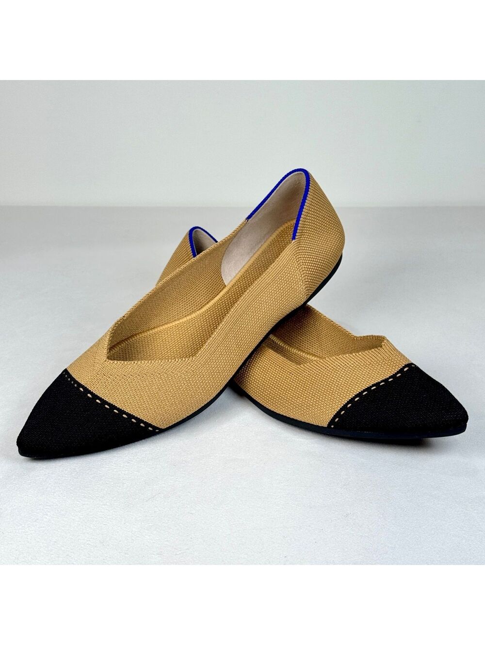 Rothy's The Point II Camel Captoe - 9.5